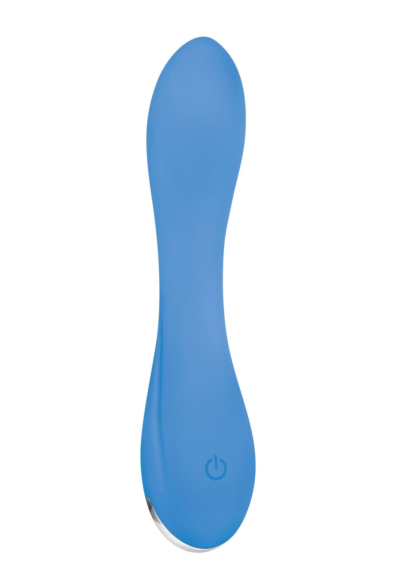 Evolved Novelties Blue Crush Rechargeable Silicone Vibrator – Blue