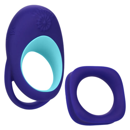 CalExotics Link Up Alpha Vibrating Couples' Enhancer Ring – Multi