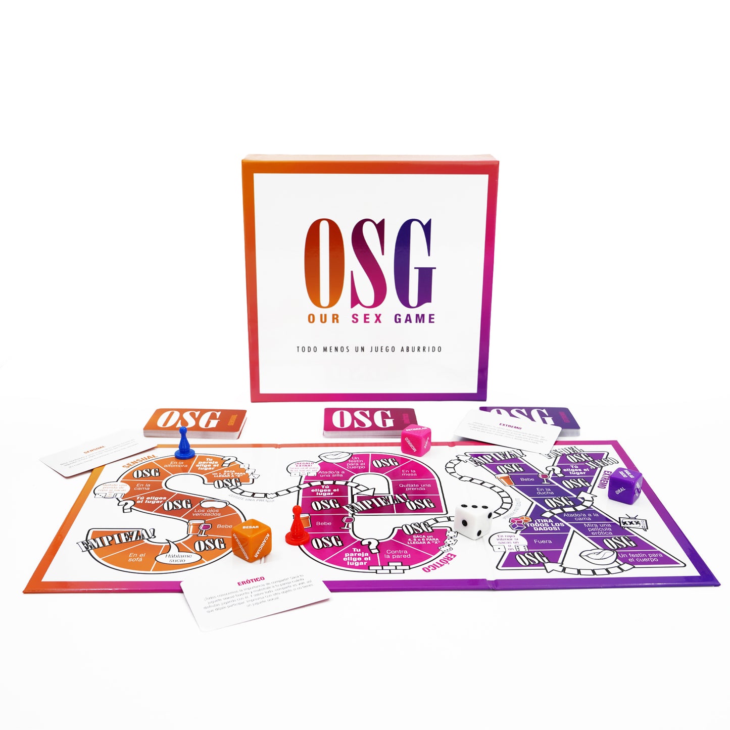 Creative Conceptions Our Sex Game - Spanish Edition Board Game