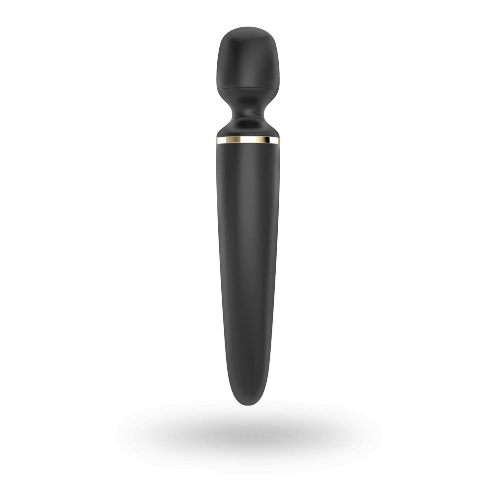 Satisfyer Wand-er Woman Massager – Multi-Function, Waterproof, Black