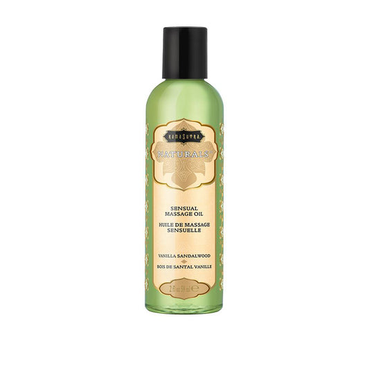Naturals Massage Oil - Vanilla Sandalwood - 2 Fl Oz (59 ml)