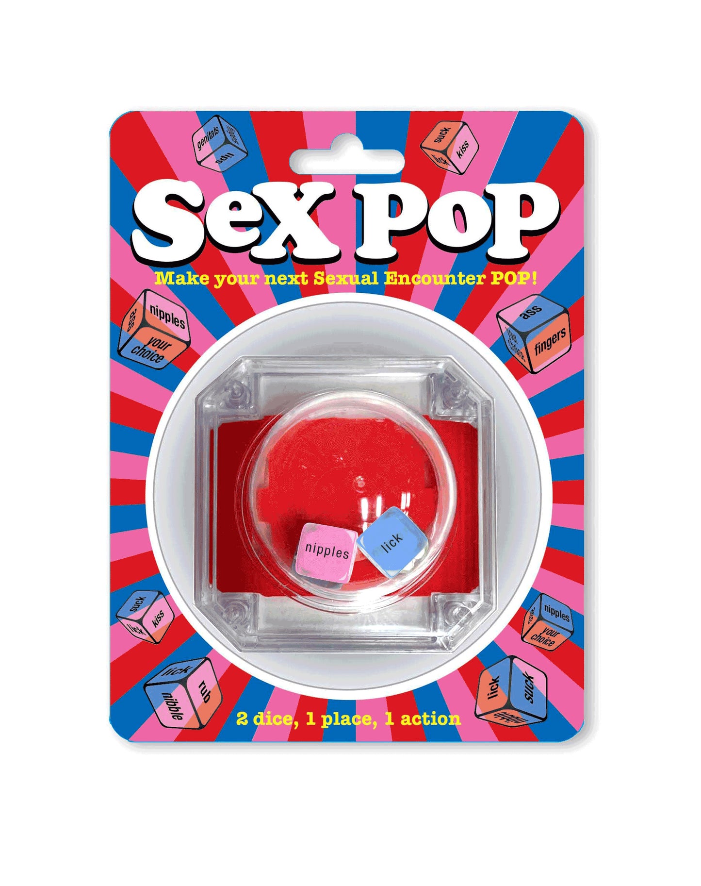 Little Genie Sex Pop Popping Dice Game – Compact and Fun