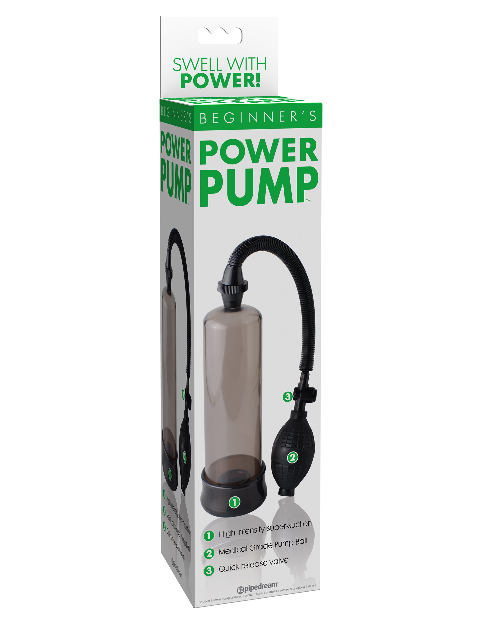 Pipedream Beginner's Power Pump - Suction Device - Black