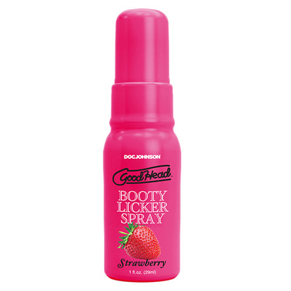 Goodhead Booty Licker Spray Strawberry Flavor 1 oz - Water-Based