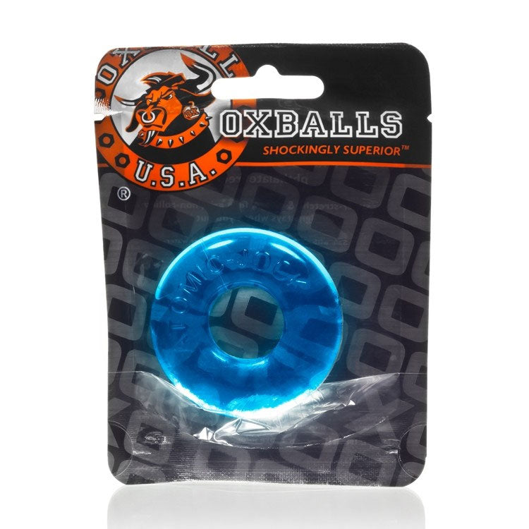 Oxballs Do-Nut-2 Large Atomic Jock Cockring - Ice Blue
