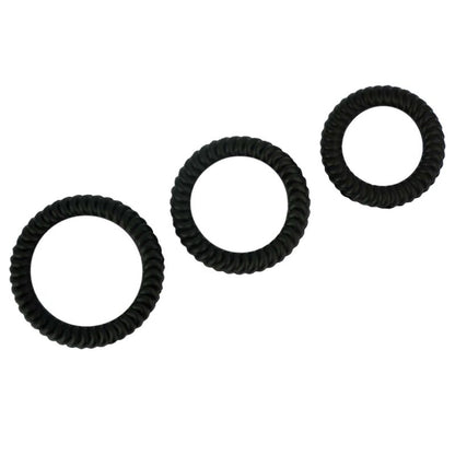 Ram Ultra Cocksweller - Silicone Penis Rings - Black