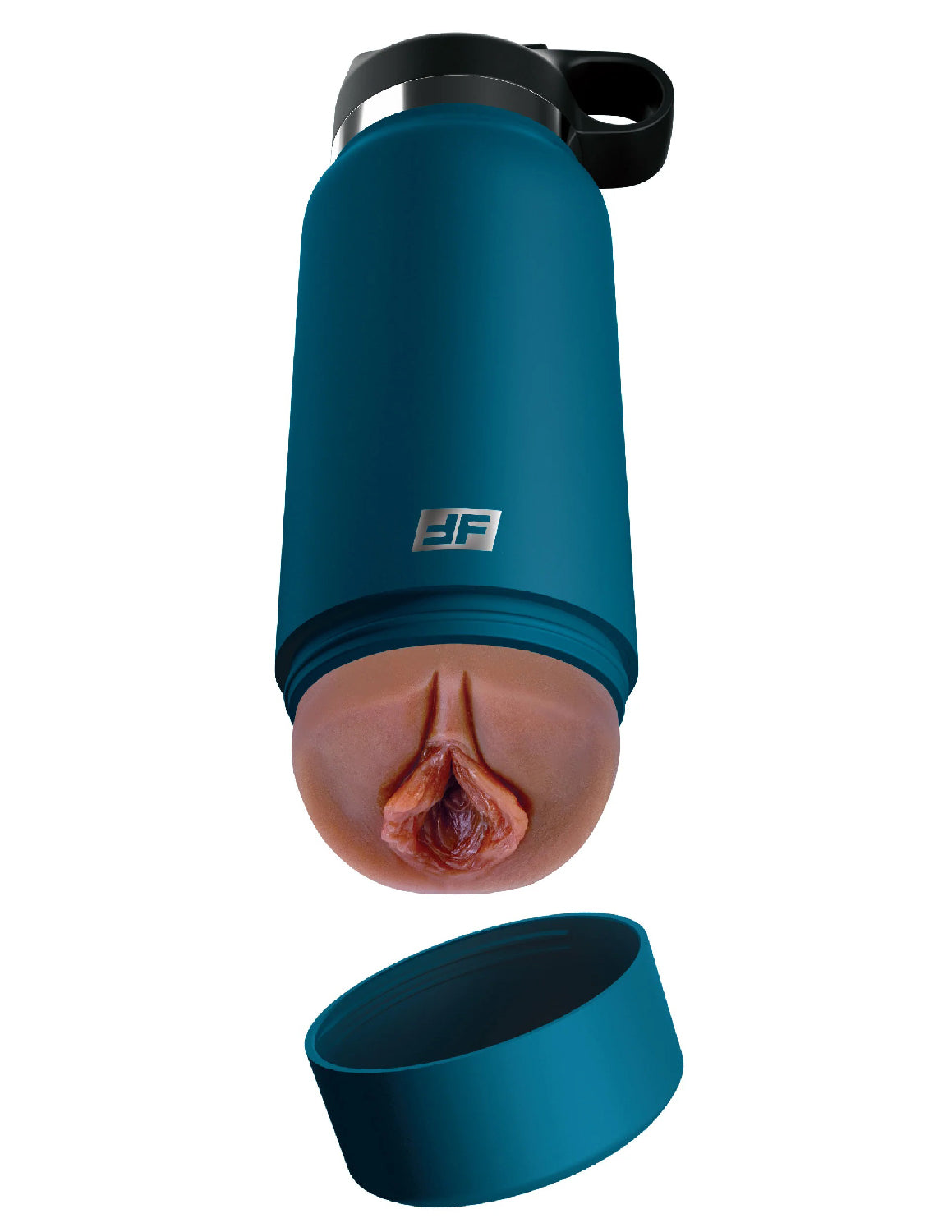 Pipedream Fuck Flask Private Pleaser Water Bottle Stroker – Blue