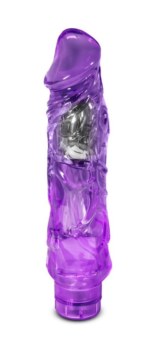 Blush Wild Ride Vibrator - Multi-Speed Waterproof - Purple