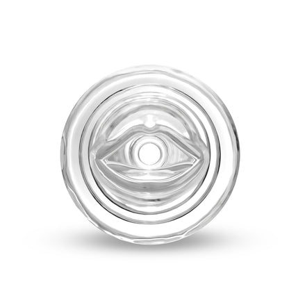 M for Men All Nighter Stroker – Clear – Self-Lubricating and Ribbed