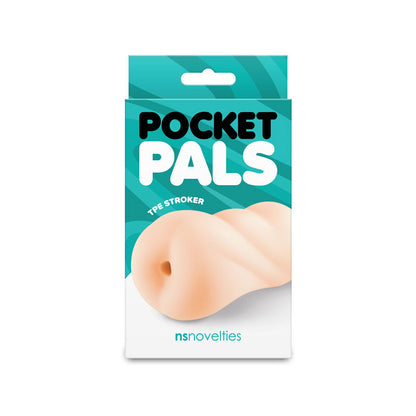 NS Novelties Pocket Pals Anal Stroker – Realistic White