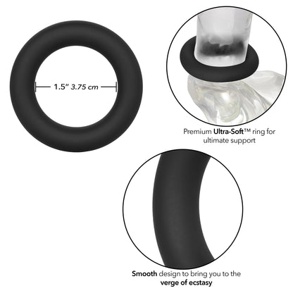 CalExotics Link Up Ultra-Soft Verge Cock Ring – Black