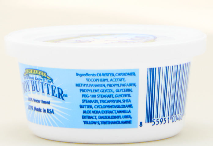 Boy Butter H2O Water-Based Lubricant with Vitamin E - 4oz Tub