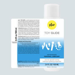 Pjur TOY GLIDE 100ml - Water-Based Lubricant for All Sex Toys