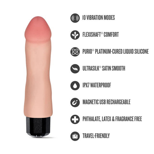 Dr. Skin Dr. Avery Vibrator – Beige – 10 Vibration Modes