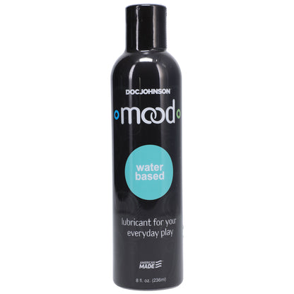 Doc Johnson Mood Water-Based Lubricant – 8 Fl. Oz. – Clear