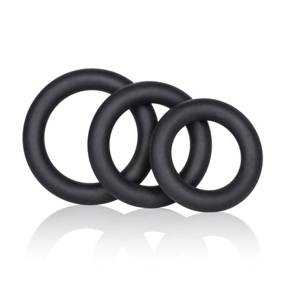 Dr. Joel Kaplan Silicone Support Rings - Black - Set of 3 Sizes