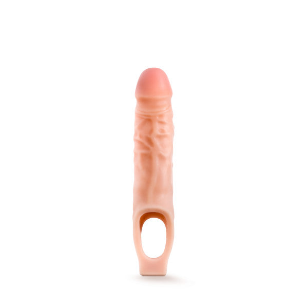 Blush Performance 9 Inch Cock Sheath Penis Extender - Beige