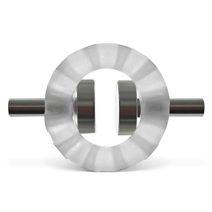 Oxballs AirBalls Electro Ballstretcher with Two 4mm Electro Contacts - Clear Ice