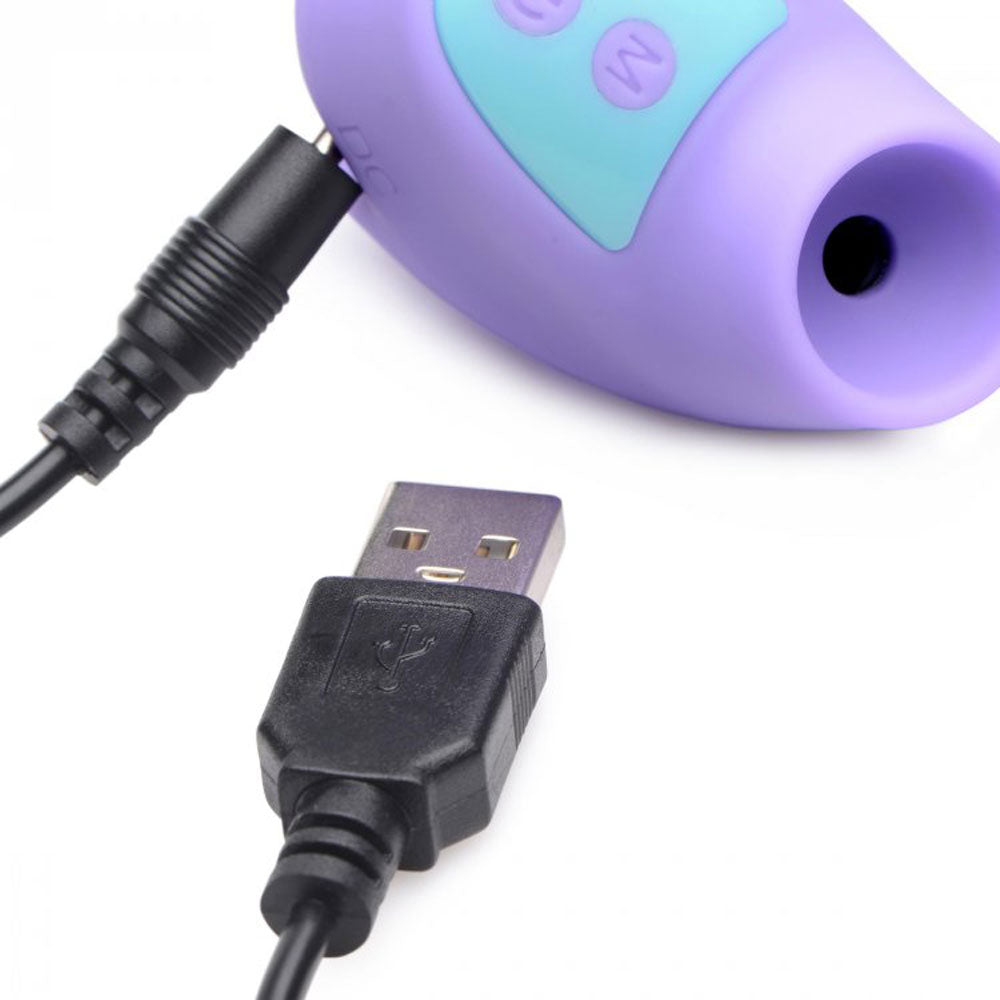 Shegasm Mini 12x Silicone Clit Stimulator – Purple