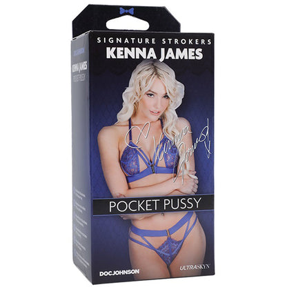 Doc Johnson Kenna James Signature Stroker - Realistic Beige Texture