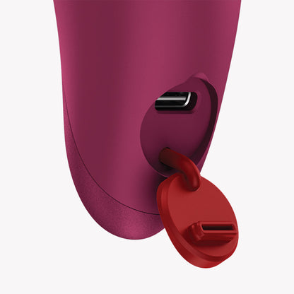 Fun Factory Charme Bullet Vibrator – Wine Red – Waterproof and Rechargeable