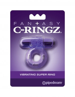 Pipedream Fantasy C-Ringz Vibrating Super Ring – Purple