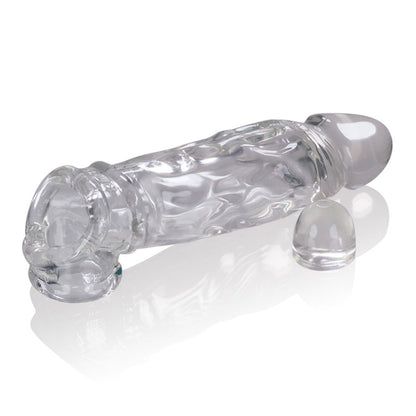 Oxballs Butch Veiny Cocksheath - Clear, Enhanced Girth and Length