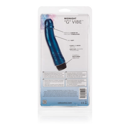 CalExotics Midnight G Spot Vibrator – Multi-Speed – Blue