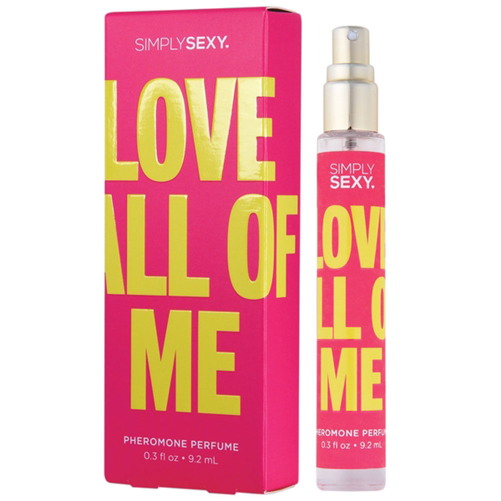 Simply Sexy Pheromone Perfume Love All of Me – Floral Vanilla Scent – 0.3 Oz