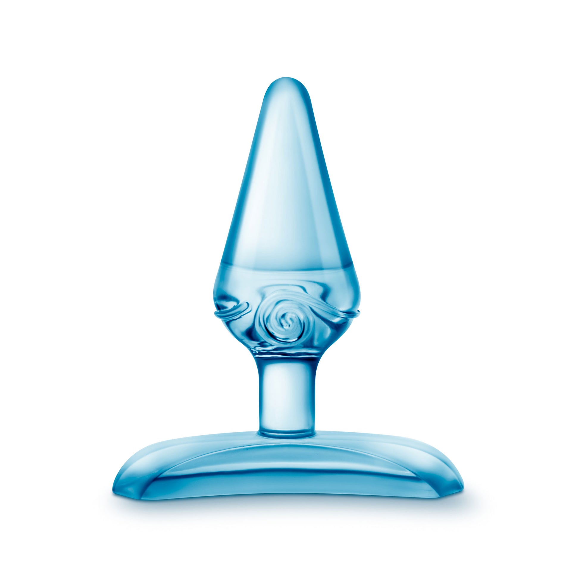Blush Jolly Plug Anal Toy for Beginners with Tapered Tip – Blue
