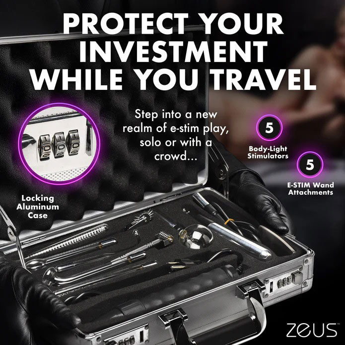 Zs Ultimate Edition Violet Wand Set - Complete Electrostim Kit - Multi