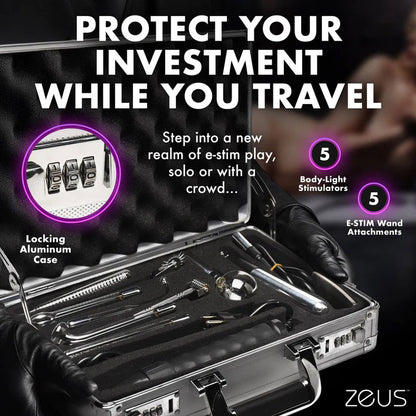 Zs Ultimate Edition Violet Wand Set - Complete Electrostim Kit - Multi