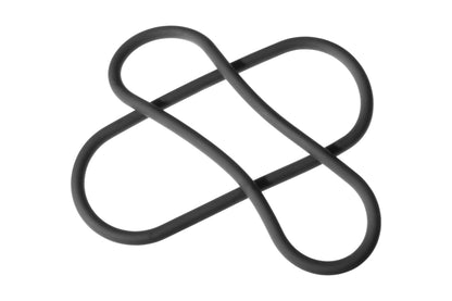 Xplay Silicone 12 Inch Thin Wrap Ring – Black