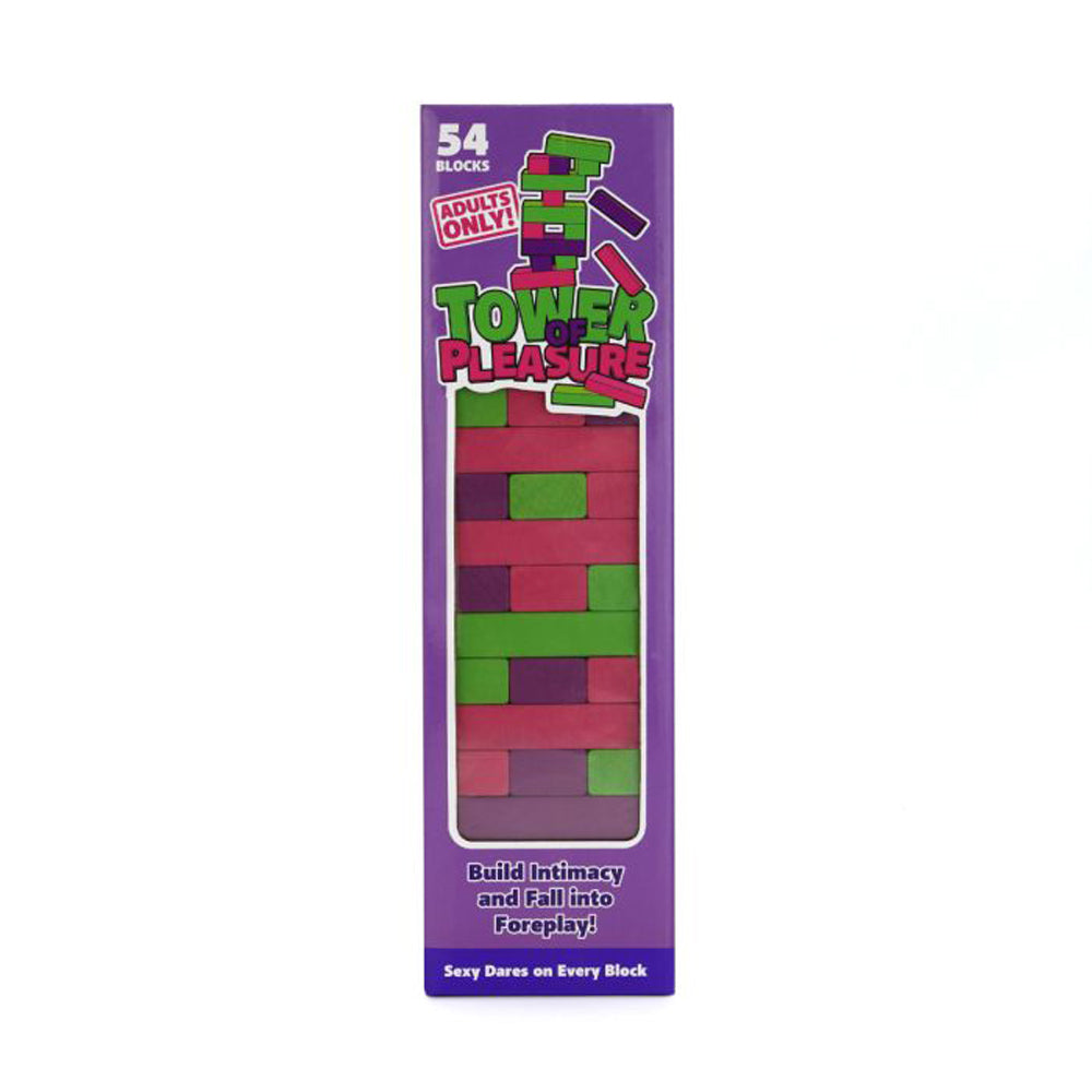 Creative Conceptions Tower of Pleasure Couples Tumbling Game – Multi-Color