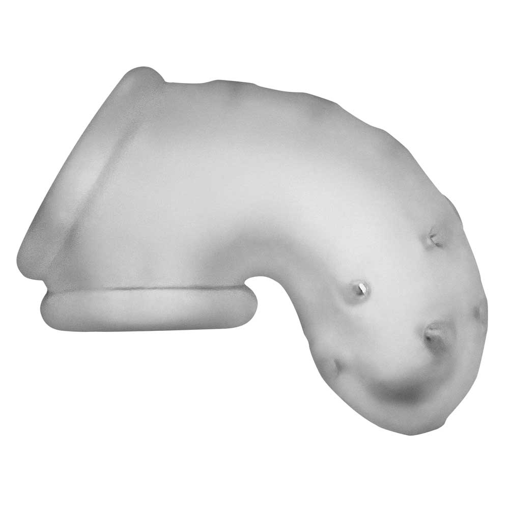 Oxballs Airlock Air-Lite Vented Chastity Device – Clear Ice