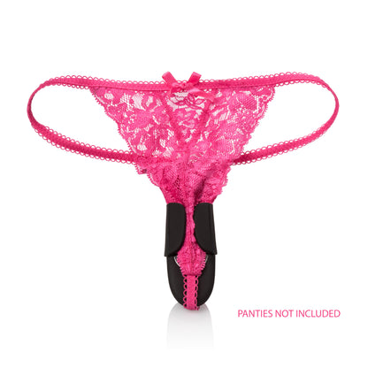 CalExotics Lock-N-Play Remote Panty Teaser – Black – Wireless Multi-Function Stimulator