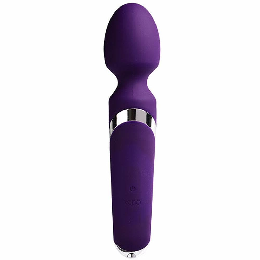 VeDO Wanda Rechargeable Wand – Multi-Function Waterproof Massager – Deep Purple