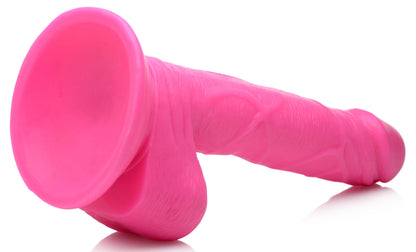 Pop Pecker 6.5 Inch Dildo with Suction Cup Base - Pink