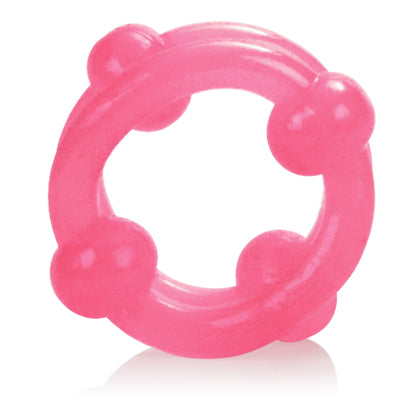 CalExotics Island Rings Double Stacker Erection Enhancer - Pink