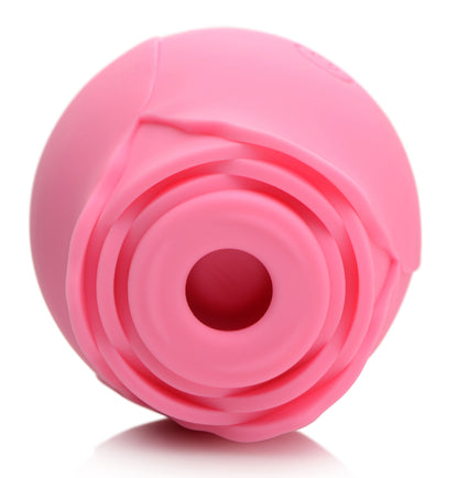 Bloomgasm Pink Rose Clit Stimulator in Heart-Shaped Box