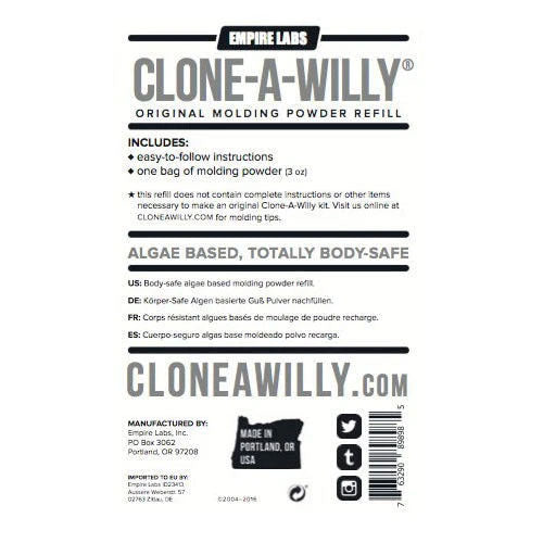 Clone-A-Willy Molding Powder Refill – 3.3 Oz