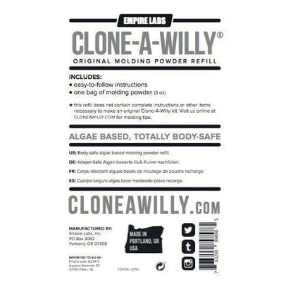 Clone-A-Willy Molding Powder Refill – 3.3 Oz