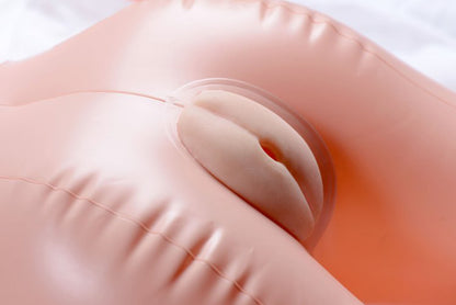 Miko Blow Up Love Doll with Realistic Hands and Feet - Beige