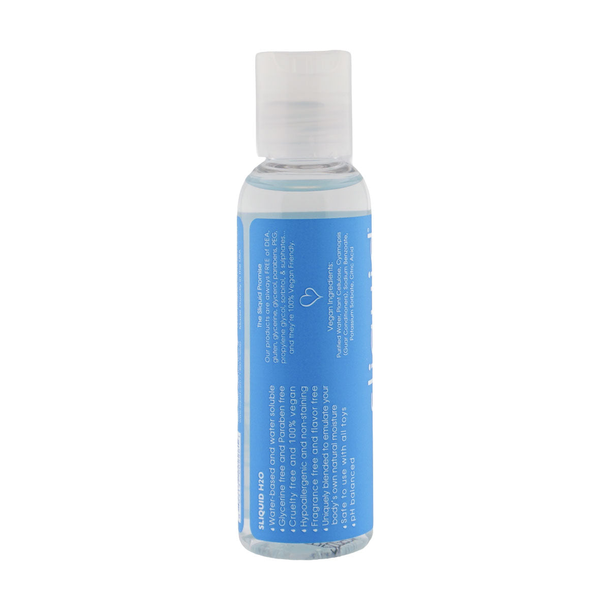 Sliquid Naturals H2O Personal Lubricant – Water-Based, 2.0 Fl Oz