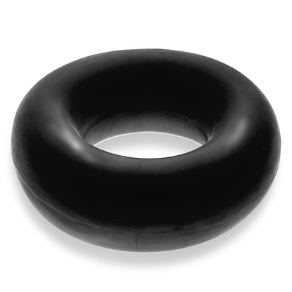 Oxballs Fat Willy 3-Pack Jumbo C-Rings - Black - Non-Rolling Grip Design