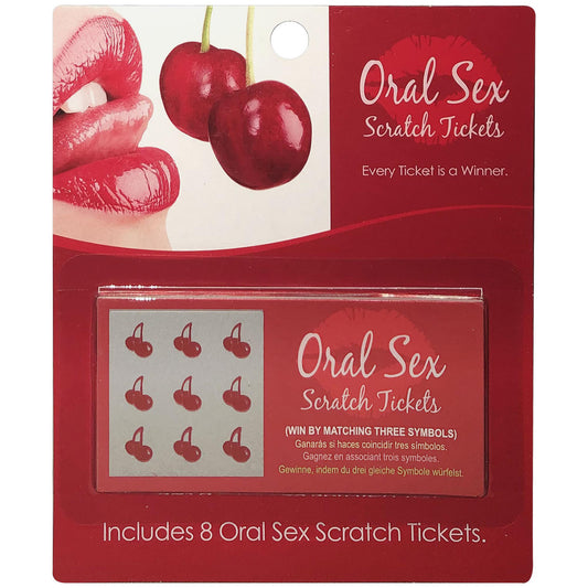 Kheper Games Oral Sex Scratch Tickets – 8 Winning Tickets