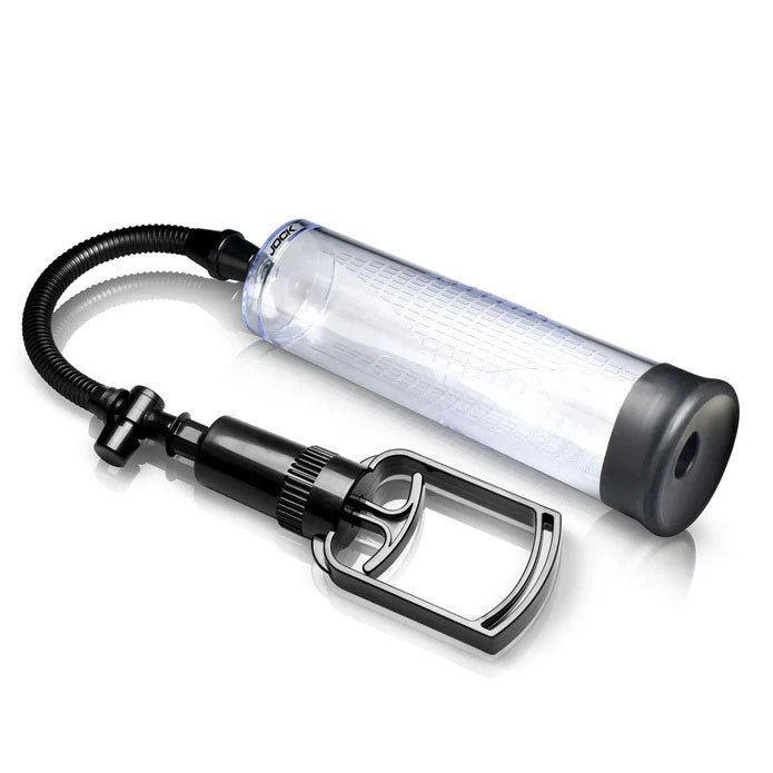 Curve Toys Amp Up Penis Pump with Pull Rod - Clear