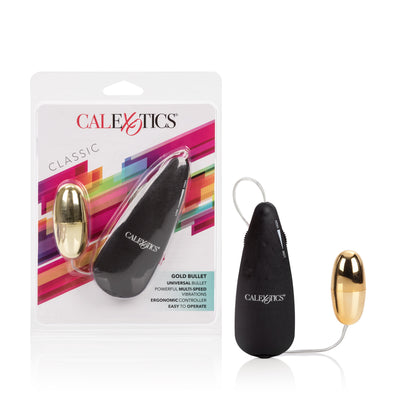 CalExotics Golden Bullet Vibrator – Multi-Speed – Black