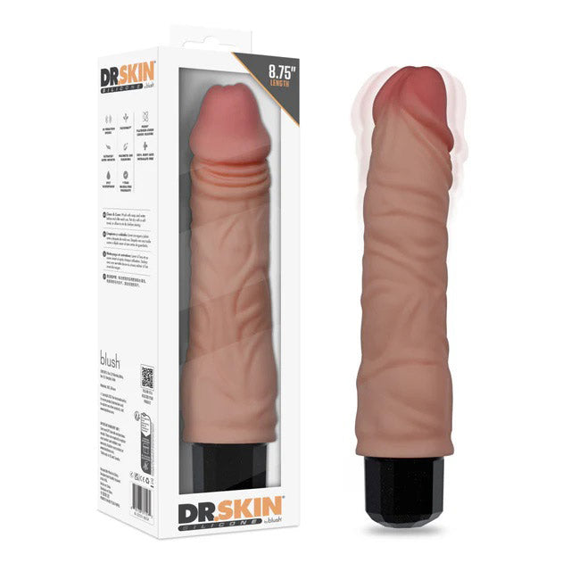 Dr. Skin Dr. Hunt Vibrator - Multi-Speed, Waterproof, Beige