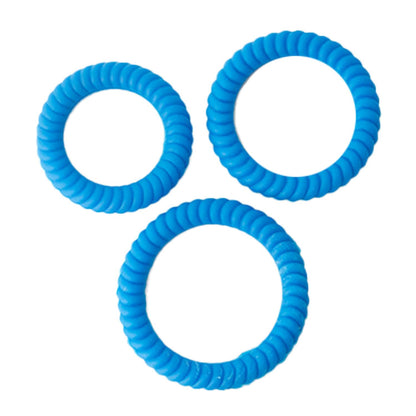 Nasstoys Ram Ultra Cocksweller – Silicone Rings for Stacking – Blue